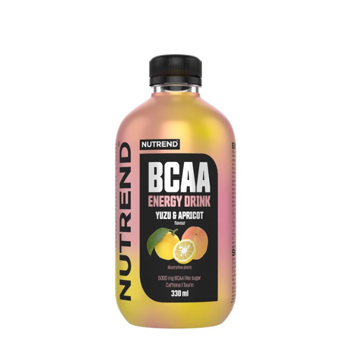 NUTREND BCAA ENERGY DRINK YUZU ET ABRICOT 330ML
