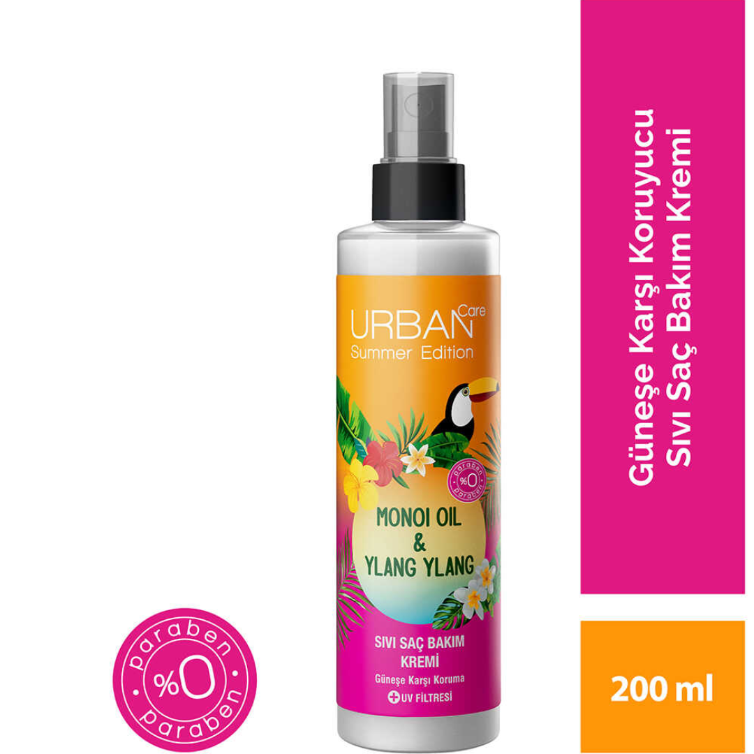 URBAN CARE SUMMER EDITION CONDITIONNER BIPHASE MONOI ET YLANG YLANG 200 ML