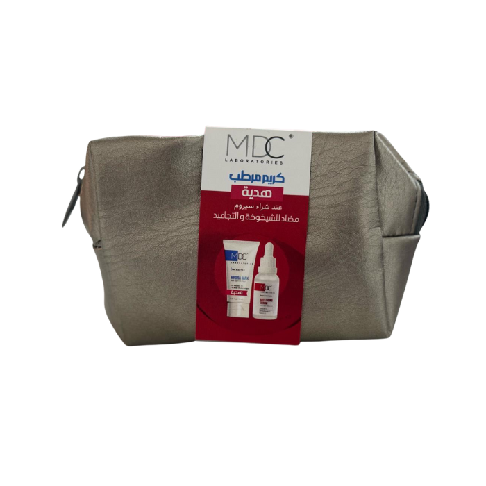 MDC OFFRE FOREVER YOUNG SERUM ANTI AGE 30 ML + CREME HYDRATANTE 30ML + TROUSSE OFFRTES