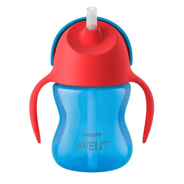 AVENT TASSES A PAILLE 200 ML / 7OZ 9M+ BLEU