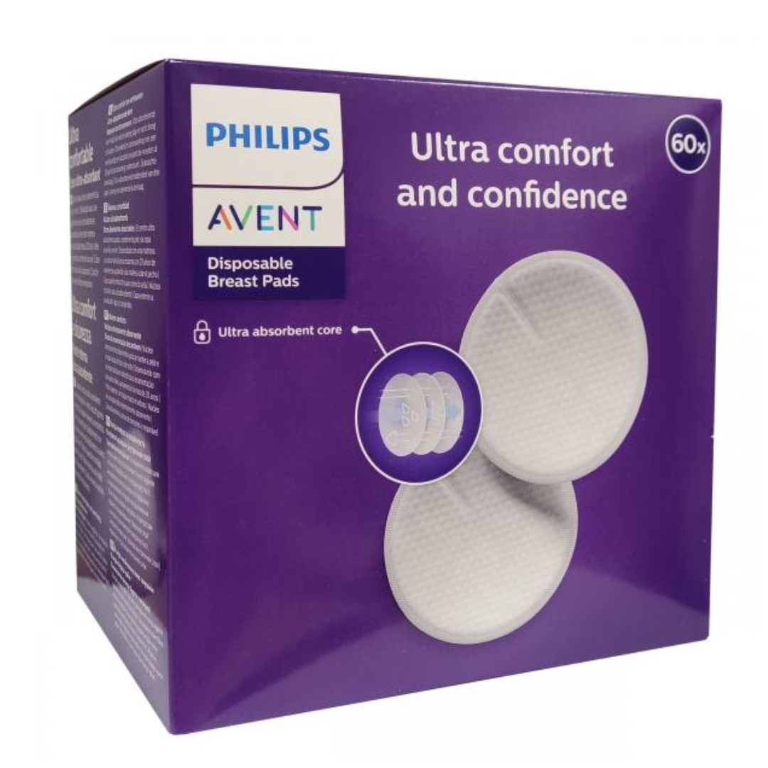 AVENT COUSSINETS D'ALLAITEMENT ULTRA COMFORT 60 JOURS