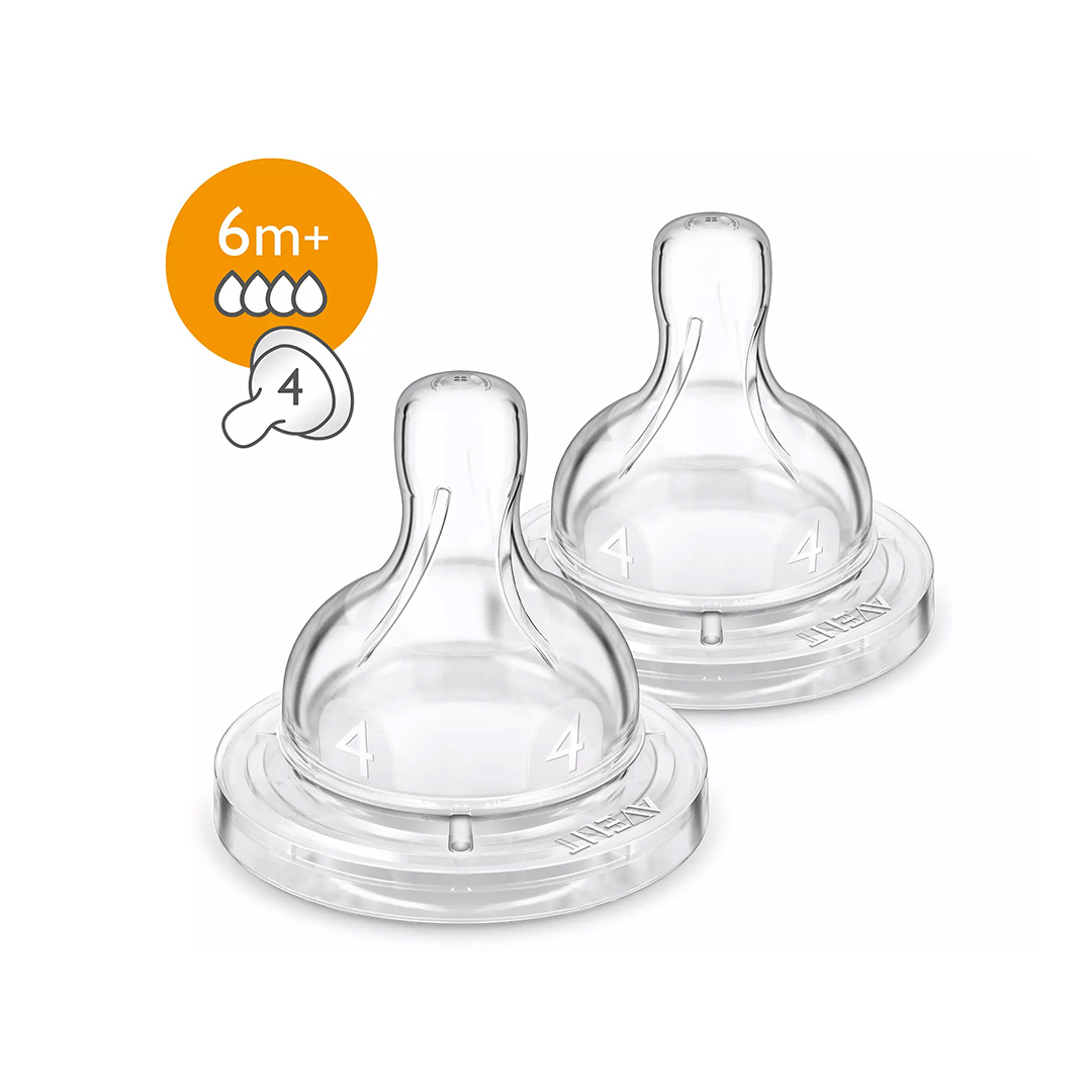 AVENT CLASSIQUE 2 TETINES-6M+ / 4T