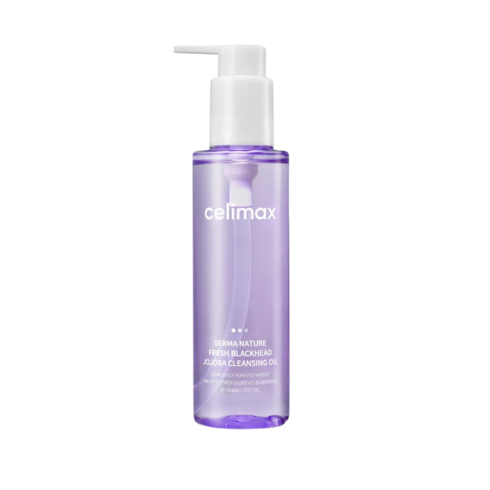 CELIMAX DERMA NATURE FRESH BLACKHEAD JOJOBA CLEANSING OIL 150ML