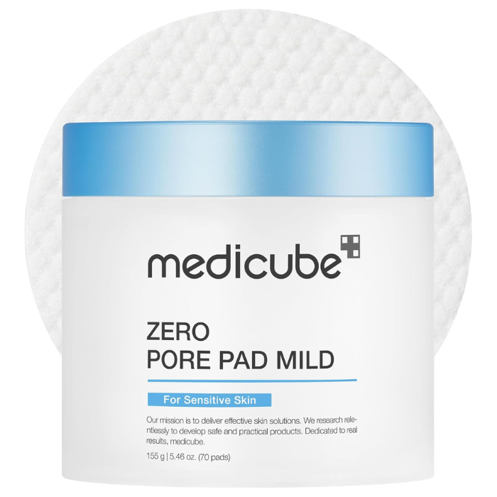 MEDICUBE ZERO PORE PAD MILD 155G 70 PADS