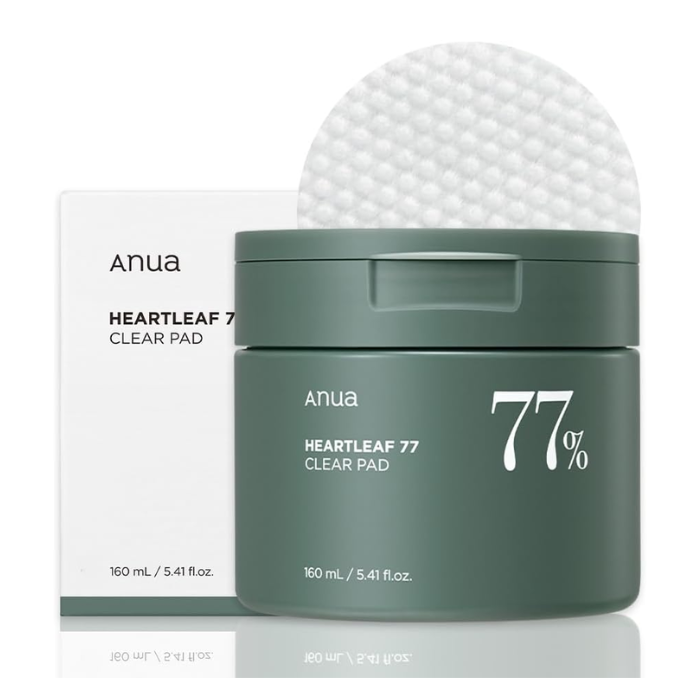 ANUA HEARTLEAF 77 CLEAR PAD 160 ML