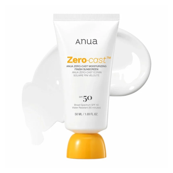 ANUA ZERO CAST MOISTURIZING FINISH SUNSCREEN SPF50+ PA+50ML