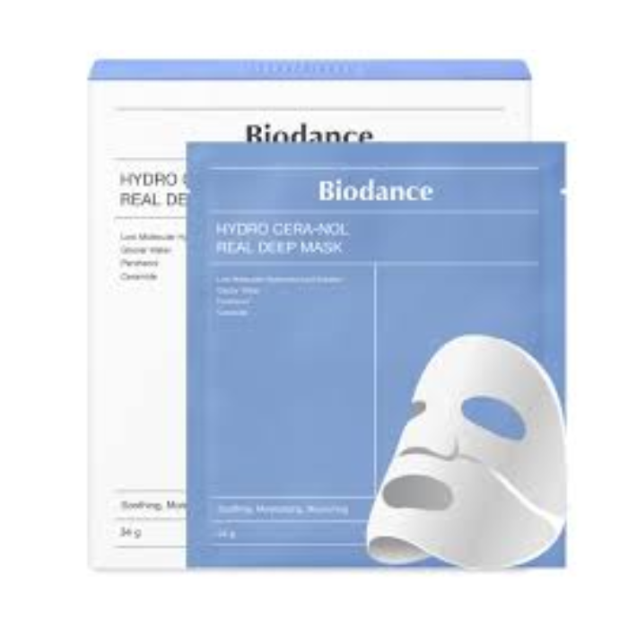 BIODANCE HYDRO CERA NOL REAL DEEP MASK PACK DE 4