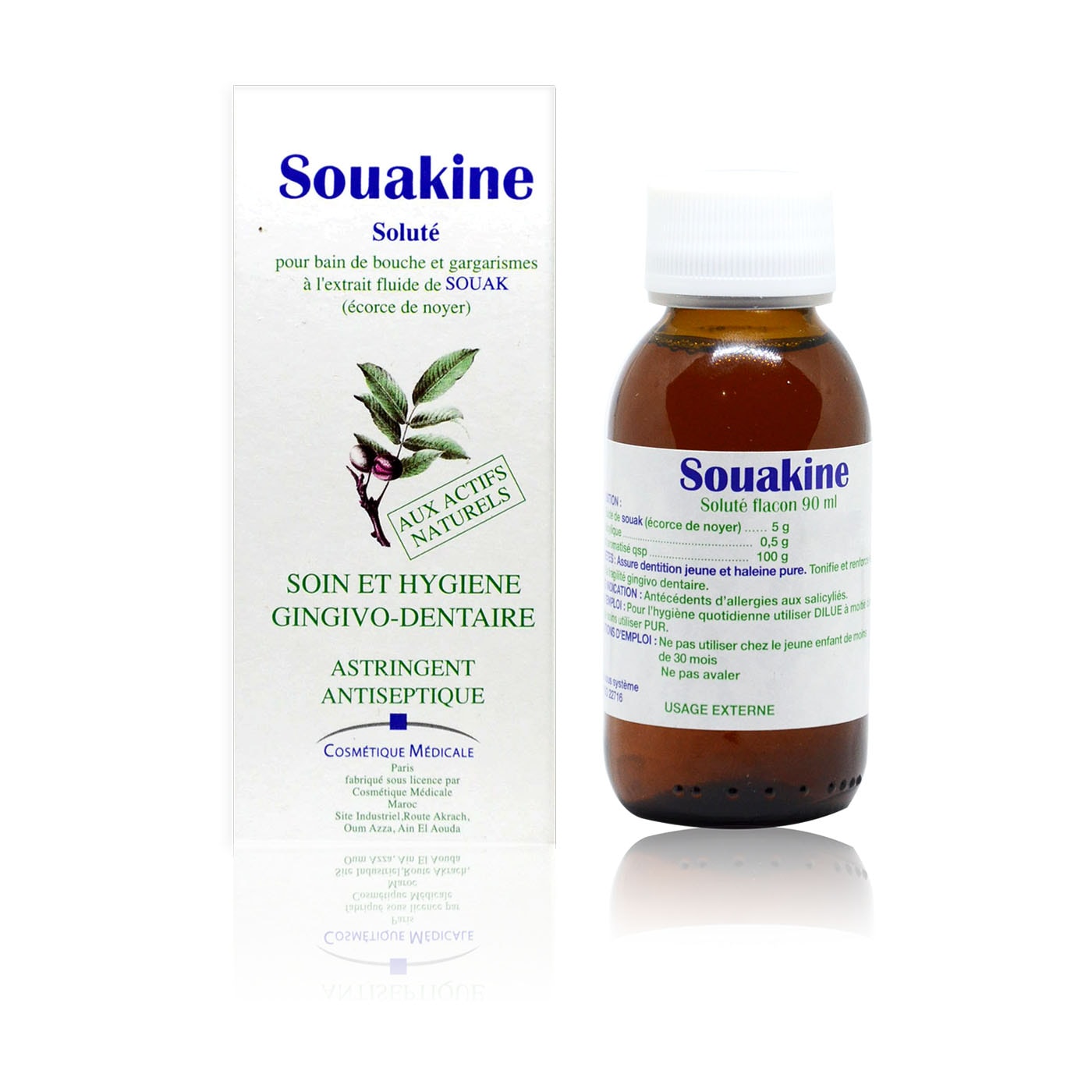 DERMO SOIN BAIN DE BOUCHE SOUAKINE 90 ML