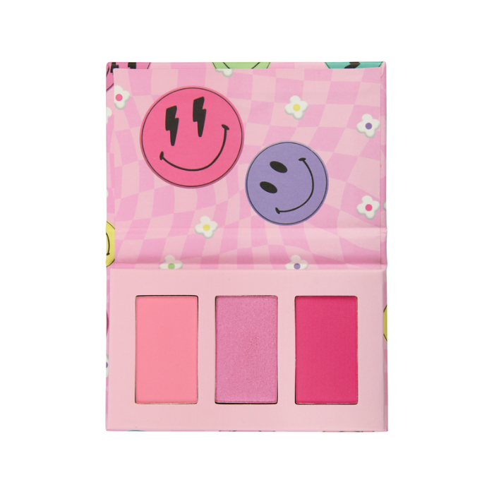 BYS MINI GRAPHIC PALETTE SMILEY BLUSH TRIO