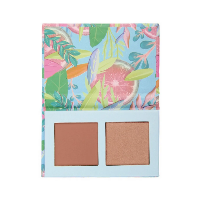 BYS MINI GRAPHIC PALETTE FLORAL BLUSH & BRONZE DUO