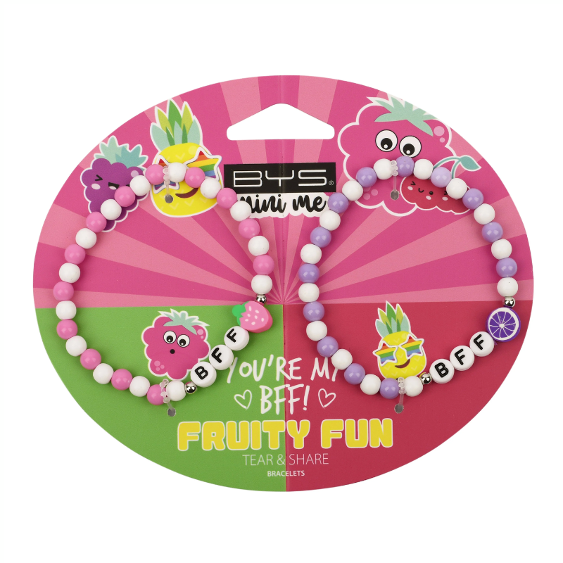 BYS MINI ME BRACELETS BFF FRUITY FUN