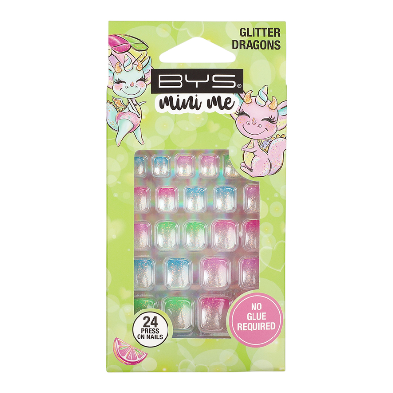 BYS MINI ME NAILS GLITTER DRAGONS