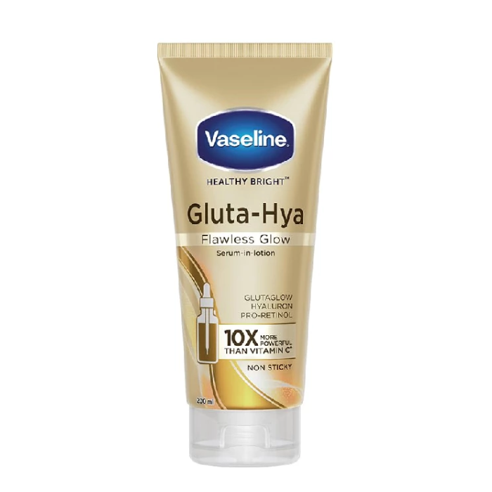 VASELINE GLUTA HYA SERUM BURST UV LOTION FLAWLESS GLOW 300ML