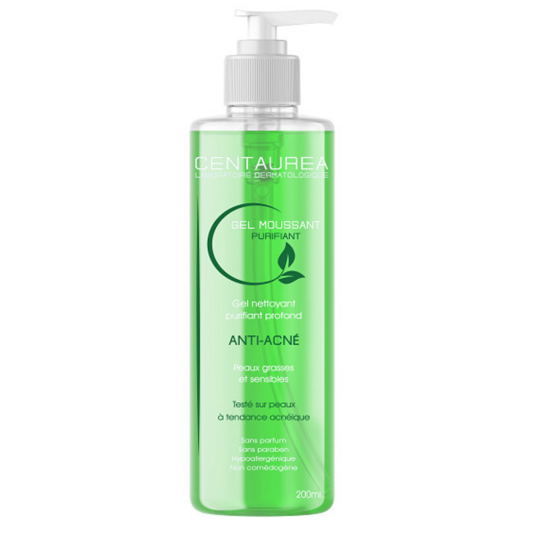 CENTAUREA GEL MOUSSANT PURIFIANT ANTI ACNE 200 ML